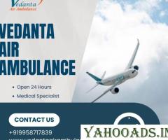 Hire Remarkable Vedanta Air Ambulance Service in Ranchi for the Instant Transfer of Patient