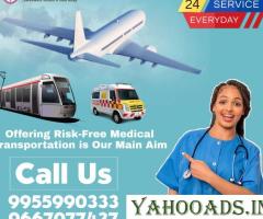 Pick First-Class Panchmukhi Air Ambulance Services in Jamshedpur with CCU Setup - 1
