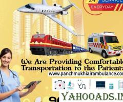 Choose Highly Advanced Panchmukhi Air Ambulance Services in Ranchi with a Ventilator Facility