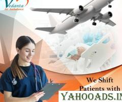 Select Amazing Vedanta Air Ambulance Service in Ranchi for Comfortable Patient Transfer