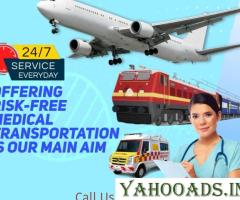 Hire First Class Panchmukhi Air Ambulance Services in Ranchi with Ventilator Support