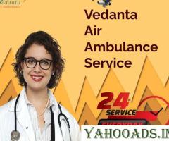 Gain Amazing Vedanta Air Ambulance Service in Ranchi for Easy and Safe Patient Transfer