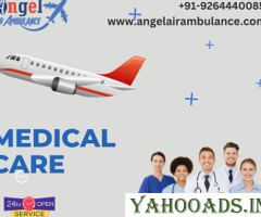 Utilize Immediately Angel Air Ambulance Service in Ranchi For Medical Safety