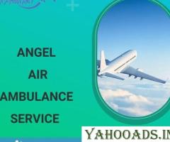 Book Finest Ventilator Support Angel Air Ambulance Services in Ranchi